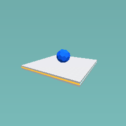 A Blue soccerBall