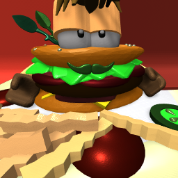 Hamburger man