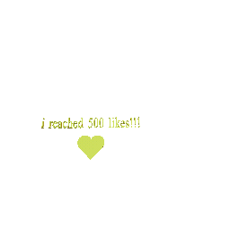 i reached 500 likes TYSM!