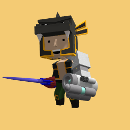 Sword marshmellow guy