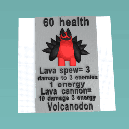 Volcanodons card