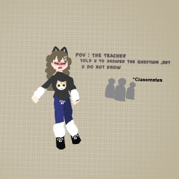 POV : The Teacher Asked You A Question ,But You Don’t Know The Answer !