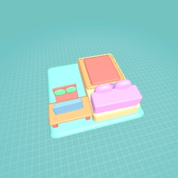 Bedroom and computer