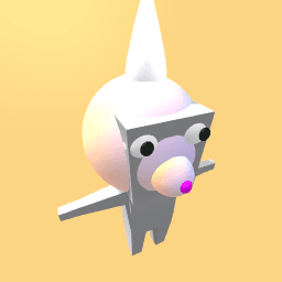 Piggy badge unicorn