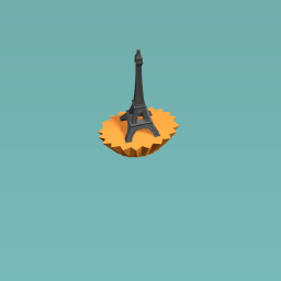 Eiffel Tower Cupcake