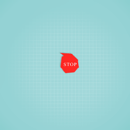 Bad stop sign