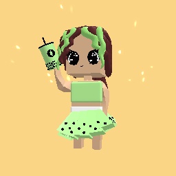 Matcha Milk Tea Girl (costume collection)