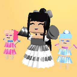 2 twins with big sister