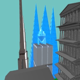 A part of the futuristic city