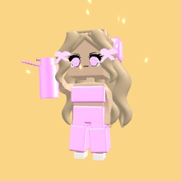 Chic pink summer girl