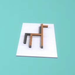My pet horse.