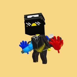 the player form poppy play time but op.