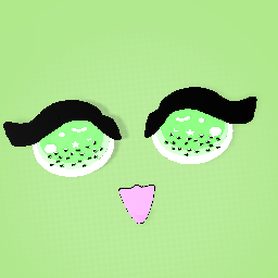 Dreamy green fwoggy eyes<3