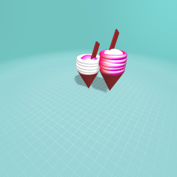 ice cream wrapped in rings