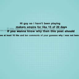 10 likes and and ten comments please