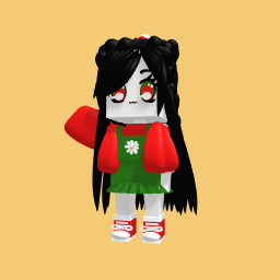 Super cute Christmas girl