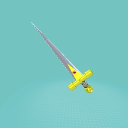 Golden sword