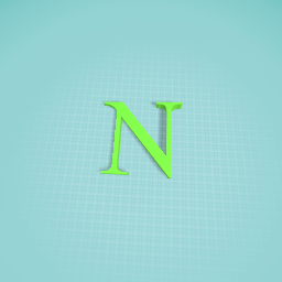 The letter N