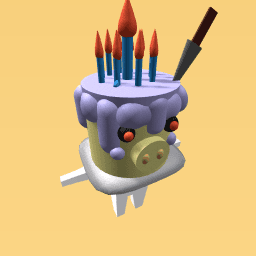 Piggy Birthday Cake Head