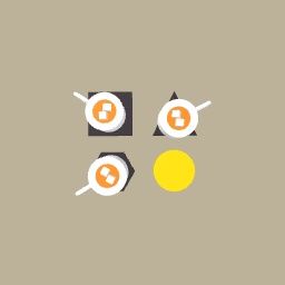 Mugs of Orange Juice