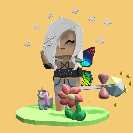 Little garden fairy