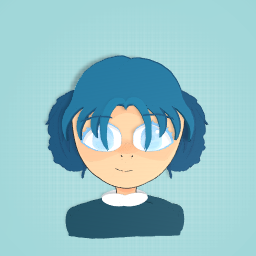 Blue girl
