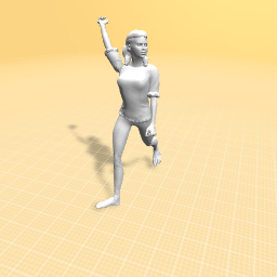 Person saying hi to a person