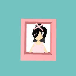 Faceless girl photoframe!