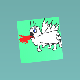 Fire breathing anime unicorn