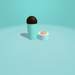 The ice cream and the yoghurt
