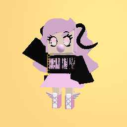 Bubble gum girl full outfit merch (request)