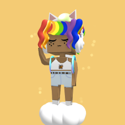 rainbow hair 1 like for free