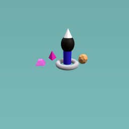 A Small Cone Lamp