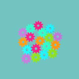 The colorful cogs