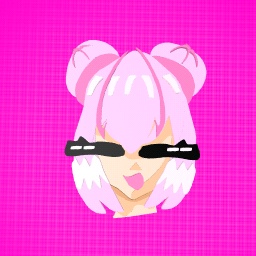 pink bubble gum