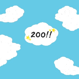 200 followers!!! thank you all so much!!!!
