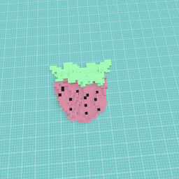 Cute pink strawberry!