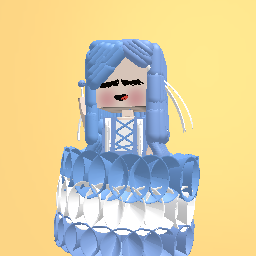 Blue cake :)