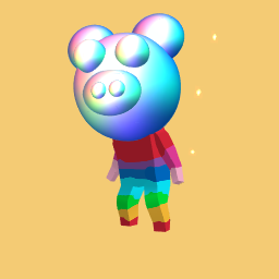 Rainbow piggy