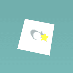 Moon and a star