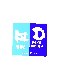 Duke vs UNC. UNC won:(