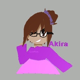 My cousin akira :> ( dint @ akira on this she disent have a makers acc )