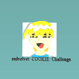 redvelvet COOKIE challenge ... I Gave him a hair :)