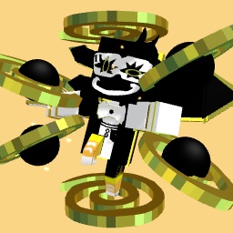 Black hole bitterlucky