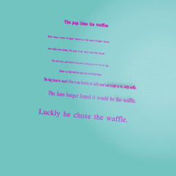 Mr. holly wood ham burger