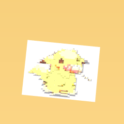 Pikachu with a lollipop