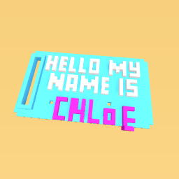 My name tag