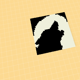 Wolf pixel art