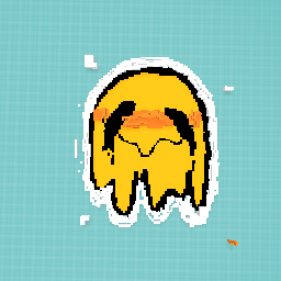 Happy emoji melting