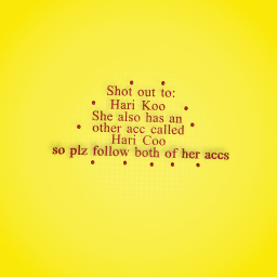 Shot out to Hari Koo